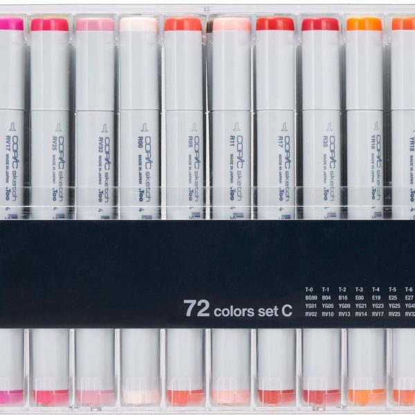 COPIC Marker Sketch 21075162 Set C, 72 Stück