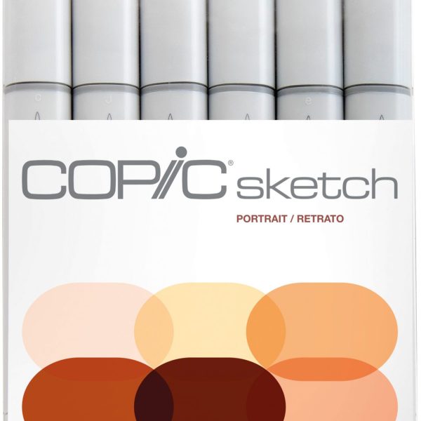 COPIC Marker Sketch 21075666 Set Porträt, 6 Stück