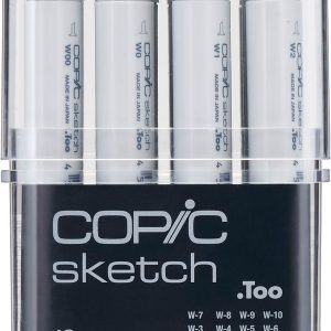 COPIC Marker Sketch 21075954 Grau-Set WG, 12 Stück