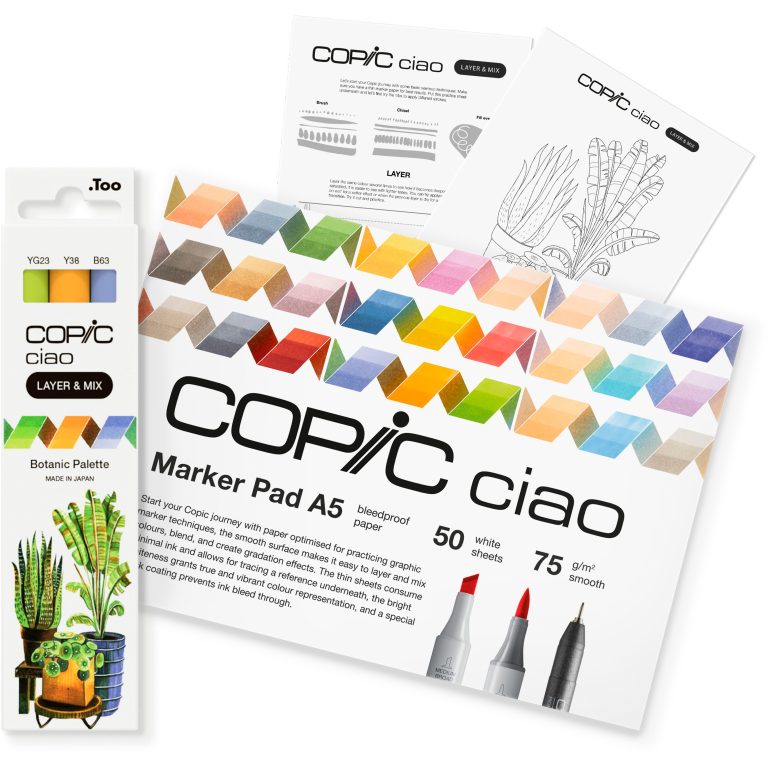 COPIC Marker Ciao 220750206 Botanic Palette 3 Stück