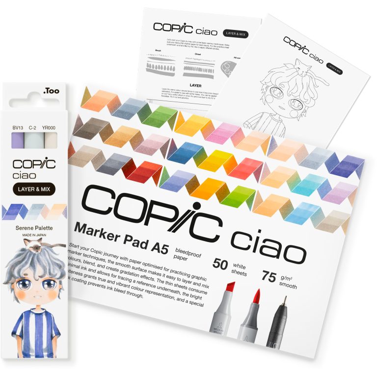 COPIC Marker Ciao 220750210 Serene Palette 3 Stück
