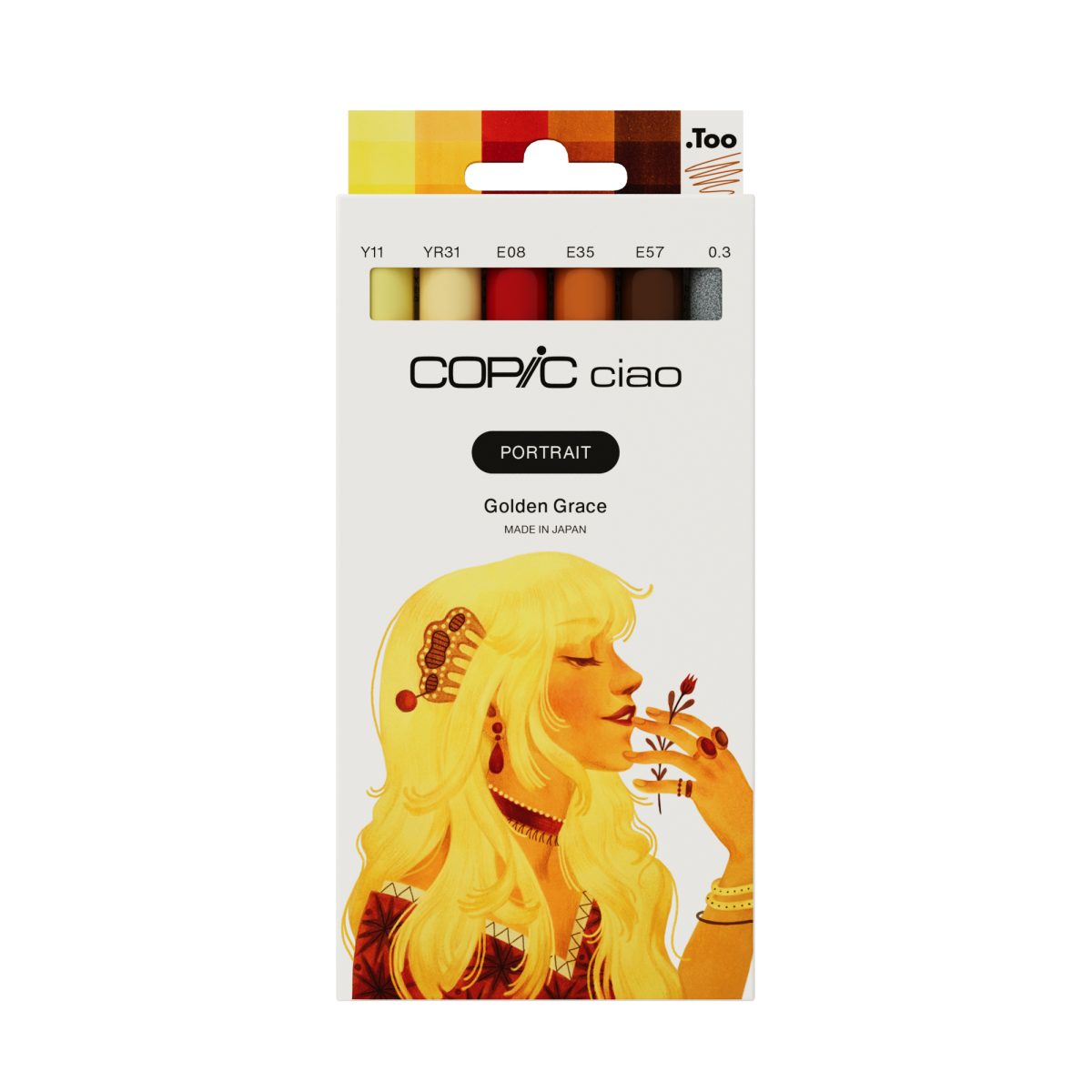 COPIC Marker Ciao Portrait Set 22075583 Golden Grace 6 Stück – Hochwertig & günstig bei ShopDeca