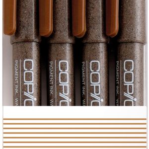 COPIC Multiliner 22075621 Sepia Set, 4 Stück ass.