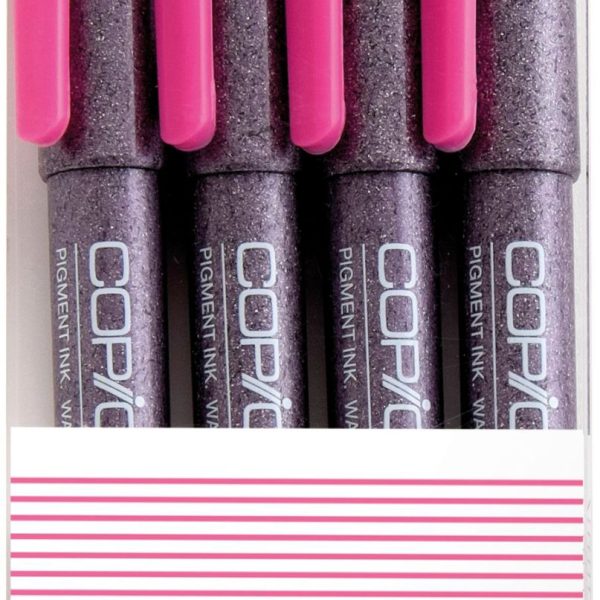 COPIC Multiliner 22075622 Pink Set, 4 Stück ass.