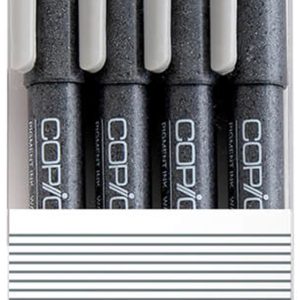 COPIC Multiliner 22075623 Cool Grey Set, 4 Stück ass.