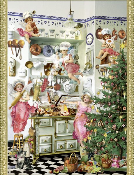 COPPENRATH A4 Adventskalender 71326 Nostalgische Adventsküche