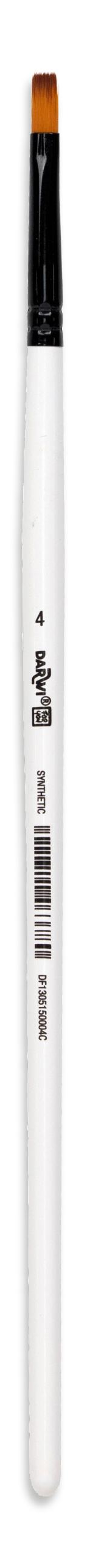 DARWI-DF1305150004C-5411711463780 DARWI Flachpinsel 5.2mm DF1305150004C Grösse 4, Synthetik – Hochwertig & günstig bei ShopDeca