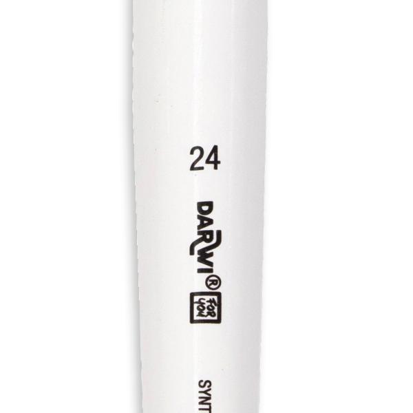 DARWI Flachpinsel 26.5mm DF1305150024C Grösse 24, Synthetik