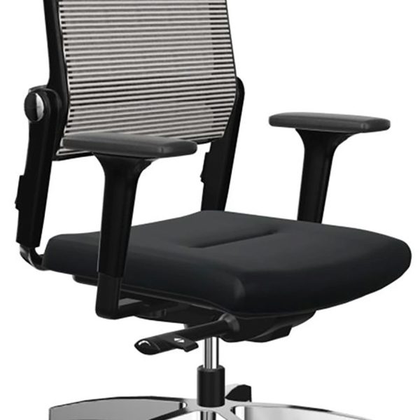 DAUPHIN Bürodrehstuhl Lordo Flex 781.13 grau/schwarz