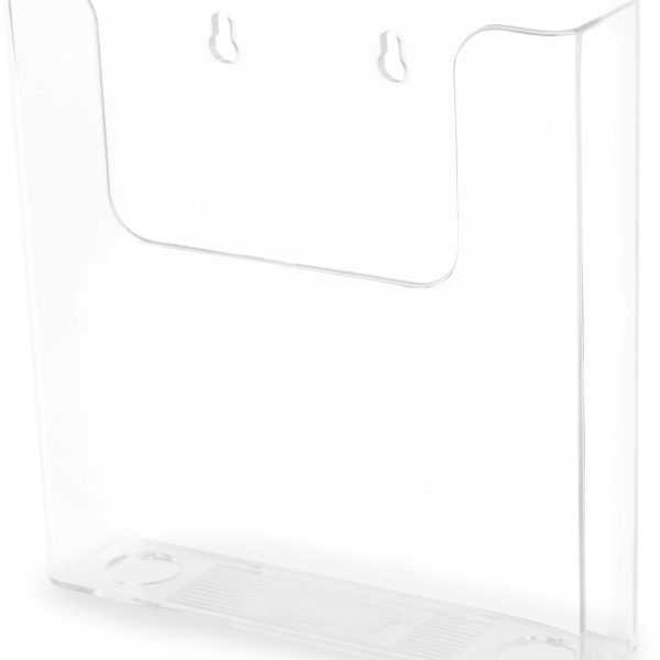 DEFLECTO Prospekthalter A4 76401 flache Rückseite