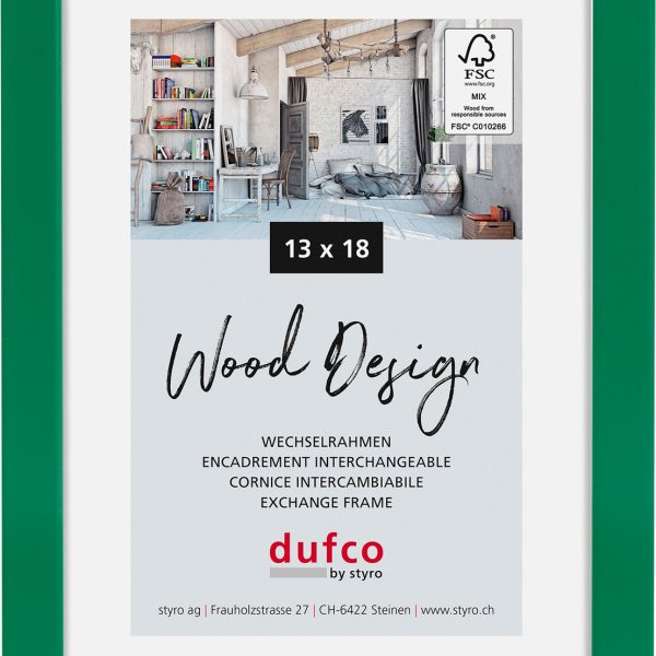 DUFCO Bilderrahmen Hay 13x18cm 1610.81091 grün