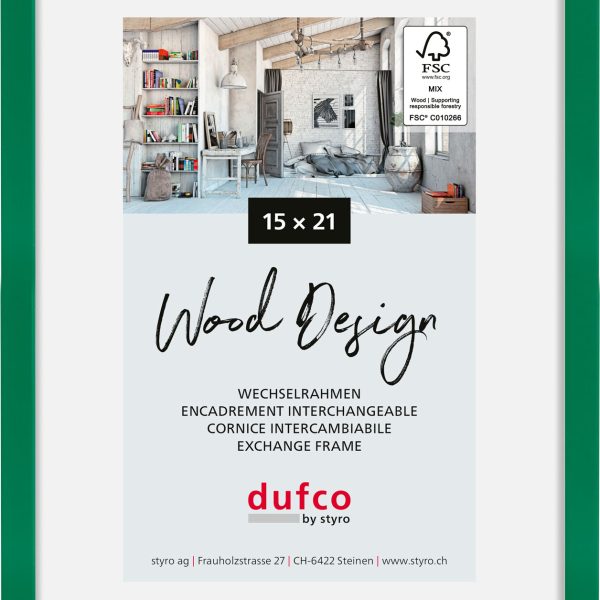 DUFCO Bilderrahmen Hay 15x21cm 1610.81092 grün