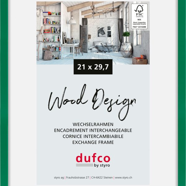 DUFCO Bilderrahmen Hay 21x29.7cm 1610.81094 grün