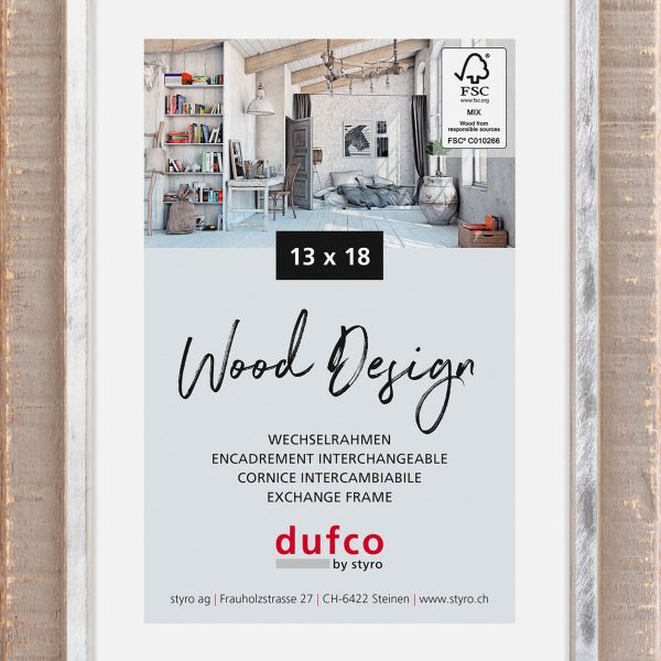 DUFCO Bilderrahmen Lima 13x18cm 1610.81121 taupe