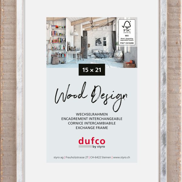 DUFCO Bilderrahmen Lima 15x21cm 1610.81122 taupe