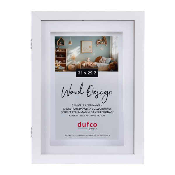 DUFCO Bilderrahmen 21x29.7cm 1620.10001 MemoryFrame, weiss