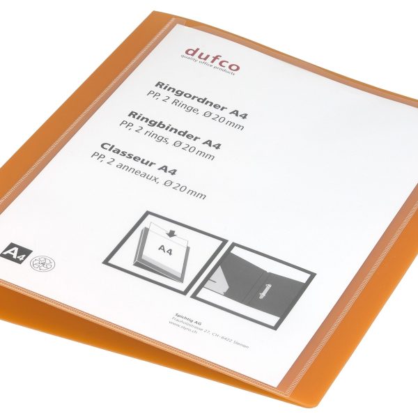 DUFCO Präsentationsordner 51500.03676 A4, 2.8cm, orange