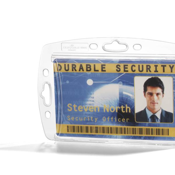 DURABLE Hartbox für Ausweis 54x85mm 890519 transparent 10 Stück