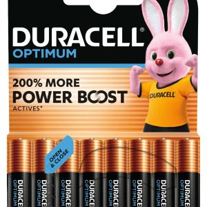 DURACELL Batterie Optimum 4-137714 AAA, LR03, 1.5V 8 Stück