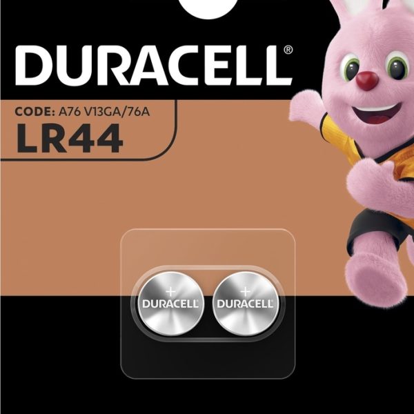 DURACELL Knopfbatterie Specialty 76A LR44, 1.5V 2 Stück