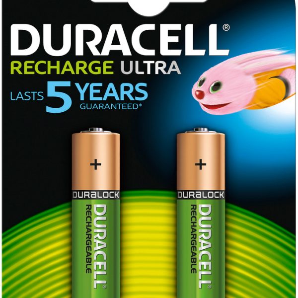 DURACELL Recharge Ultra PreCharged DX1500 AA,HR6,2400mAh,1.2V 2 Stück