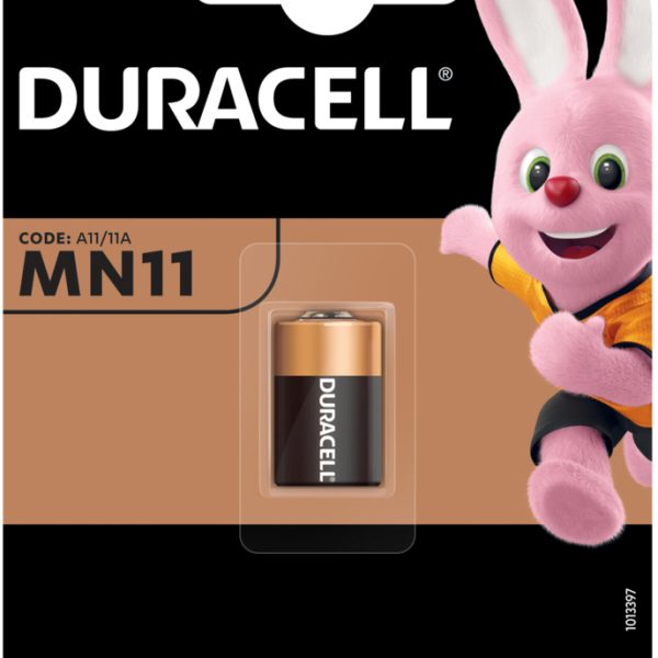 DURACELL Batterie Alkaline MN11 MN11, A11, 11A, 6V 1 Stück