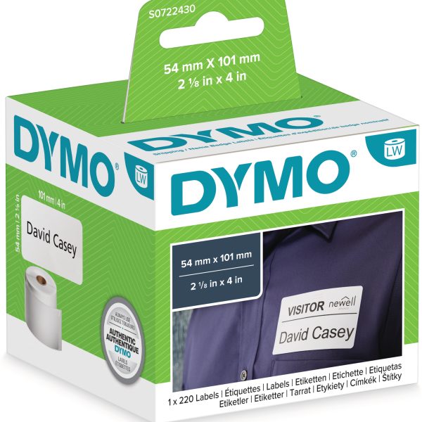 DYMO Versand-Etiketten S0722430 perm.101x54mm 220 Stück