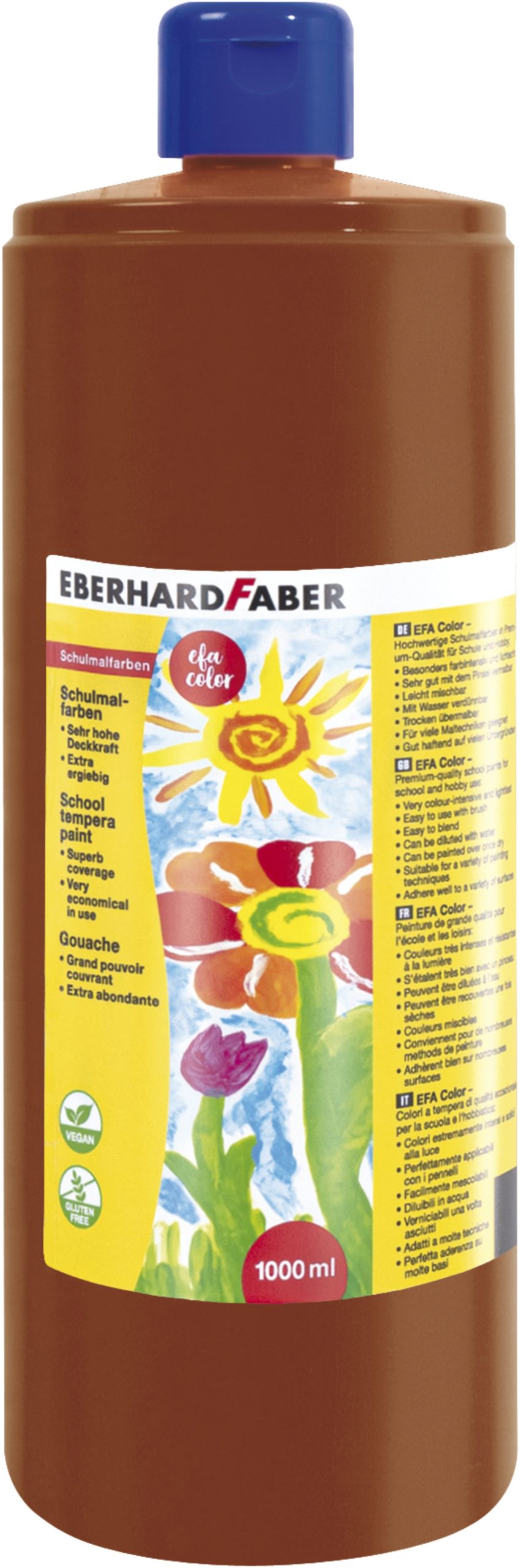 EBERHARD-FABER-575076-4087205750769 EBERHARD FABER Deckfarbe 1000ml 575076 venezianisch rot – Hochwertig & günstig bei ShopDeca