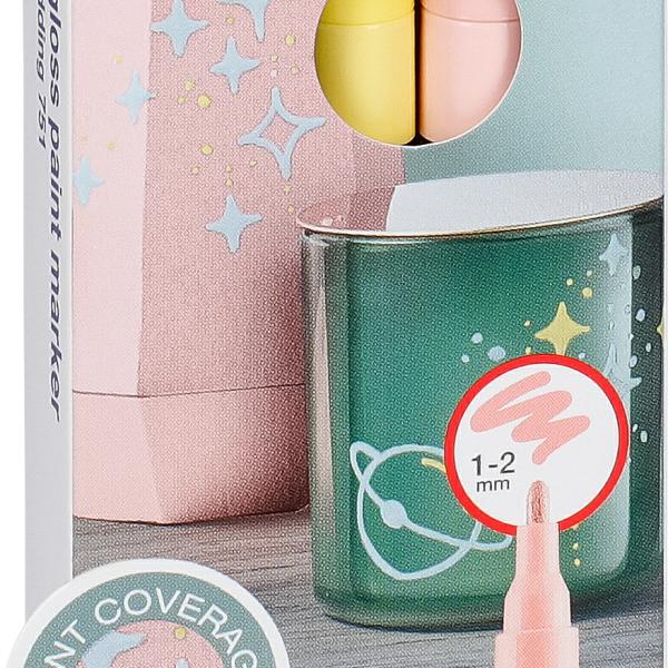 EDDING Paintmarker 751 1-2mm 751-E3-pas pastell 3 Stück