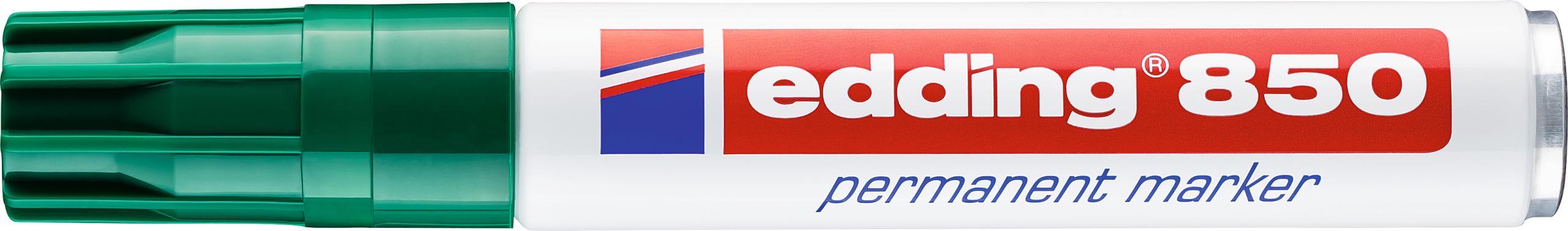 EDDING-850-4-4004764054398 EDDING Permanent Marker 850 5-15mm 850-4 grün – Hochwertig & günstig bei ShopDeca