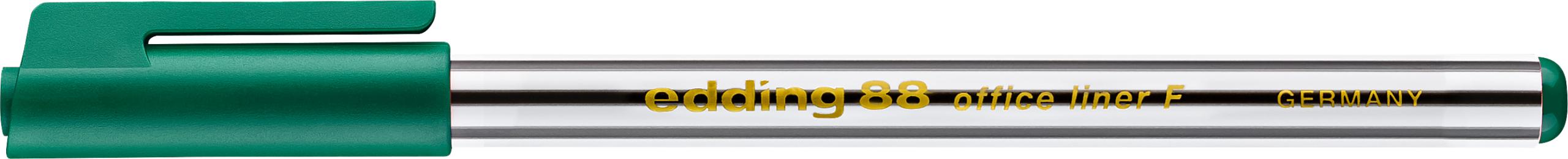 EDDING-88-4-4004764040667 EDDING Fineliner 88 officeliner 0,6mm 88-4 grün – Hochwertig & günstig bei ShopDeca