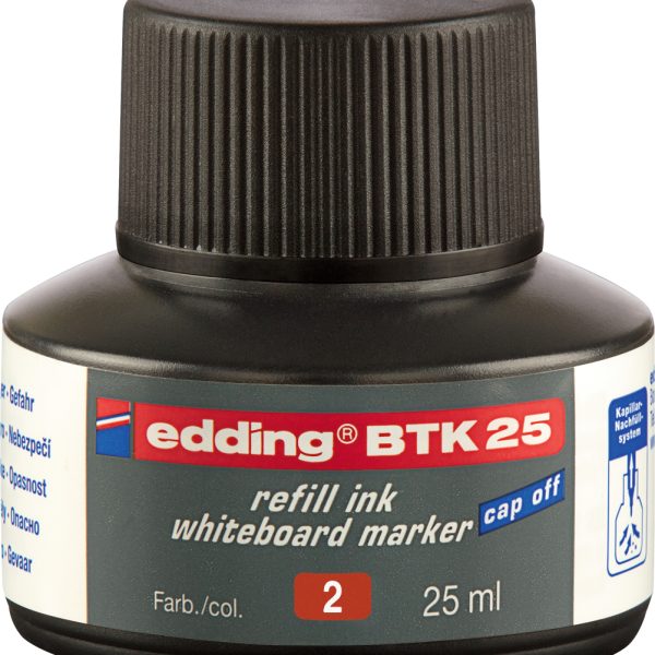 EDDING Nachfülltusche BTK25 BTK-25-2 rot