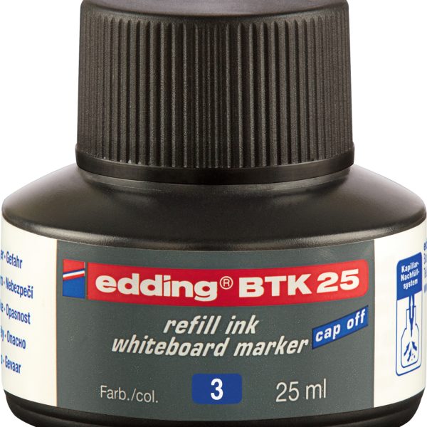 EDDING Nachfülltusche BTK25 BTK-25-3 blau