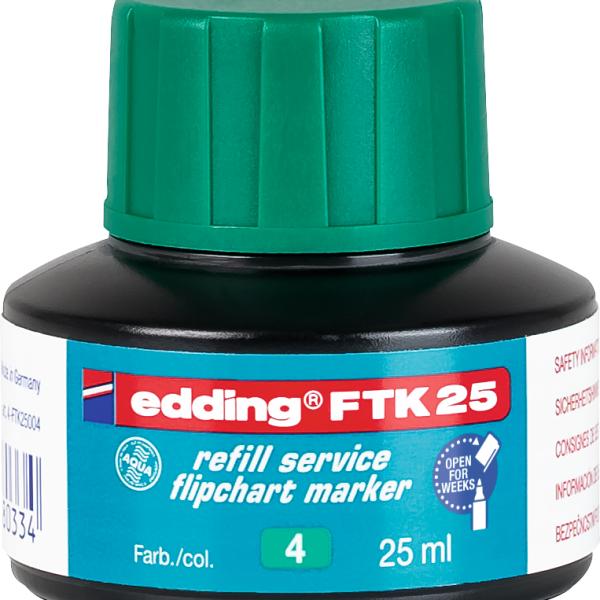 EDDING Nachfülltusche FTK25 25ml FTK-25-004 grün