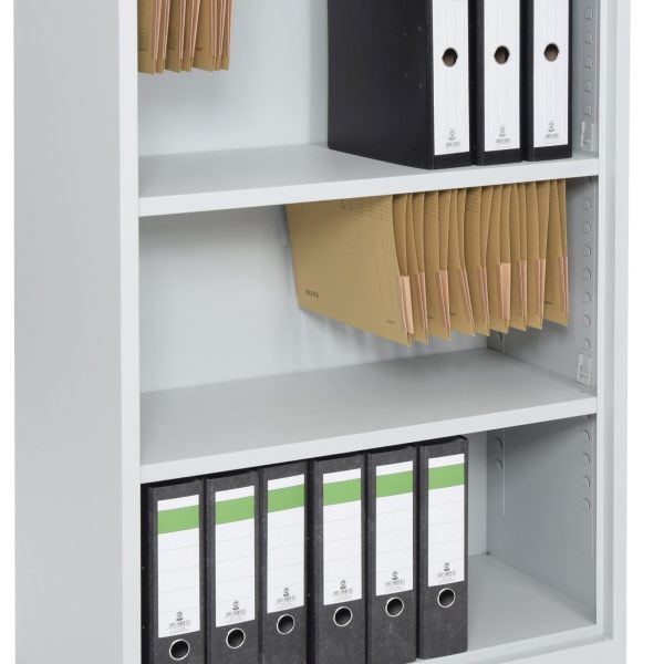 EDGY Regal 122 09 0010 000 3 Ordnerhöhen, grau