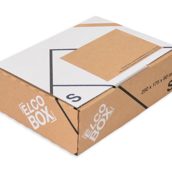 ELCO Versandverpackung S 28832.25 braun/weiss 250x175x80mm