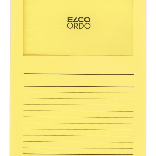 ELCO Organisationsmappe Ordo A4 29489.71 classico, gelb 100 Stück