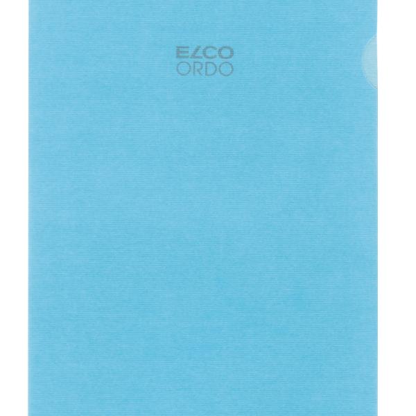 ELCO Sichtmappe Ordo A4 29490.34 transparent, blau 100 Stück