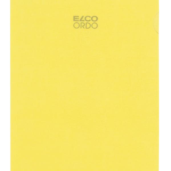 ELCO Sichtmappe Ordo A4 29490.74 transparent, gelb 100 Stück