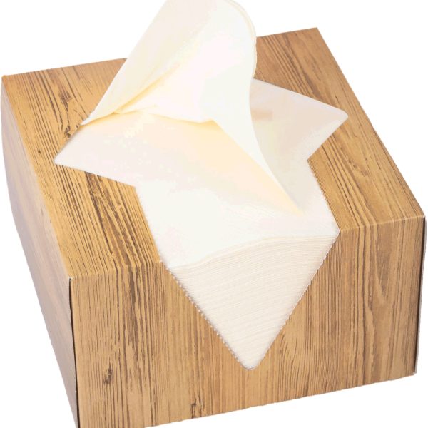 ELCO Serviettenbox 33x33cm 33402100-004 3-lagig, crème 100Stk.