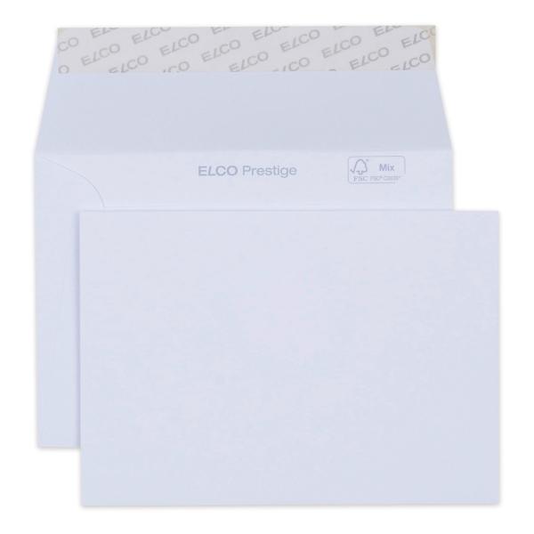 ELCO Couvert Prestige C6 42686 120g,weiss,o/Fenster 250 Stück