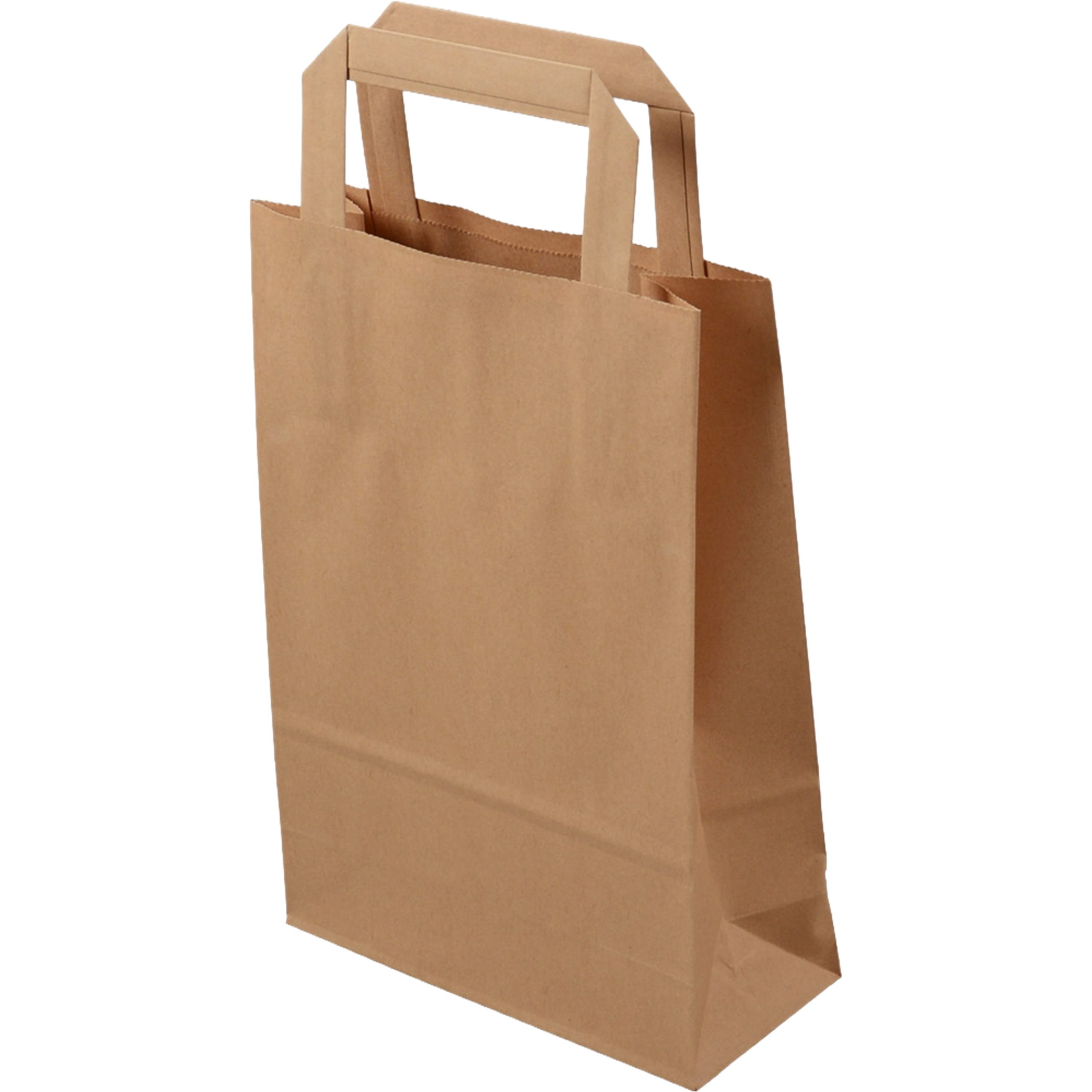 ELCO-7010101.25-7611722024378 ELCO Tragetasche 18x8x26cm 7010101.25 mit Henkel, braun 50 Stück – Hochwertig & günstig bei ShopDeca