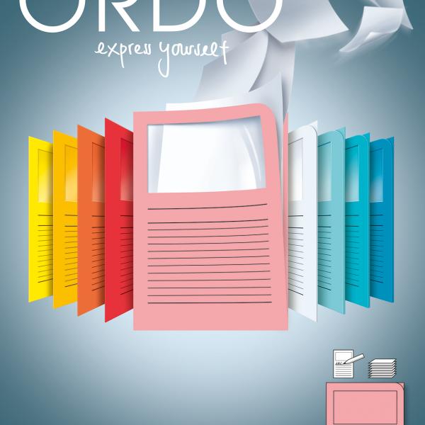 ELCO Organisationsmappe Ordo A4 73695.51 classico, rosa 10 Stück