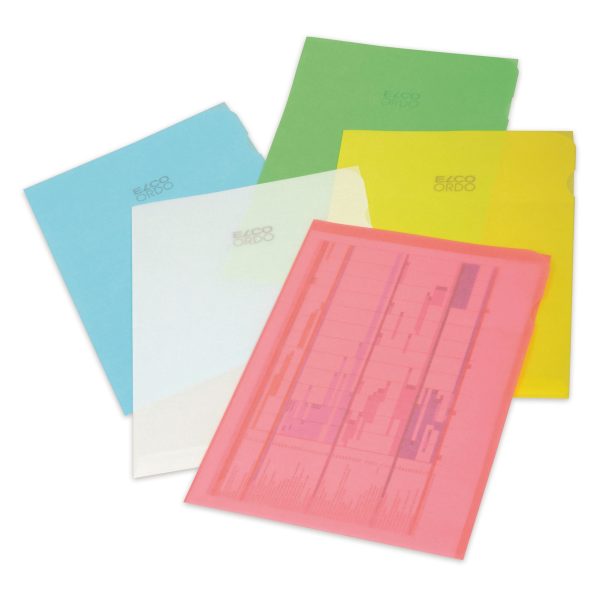 ELCO Sichtmappe Ordo A4 73696.00 transparent, ass. 5x2 Stück