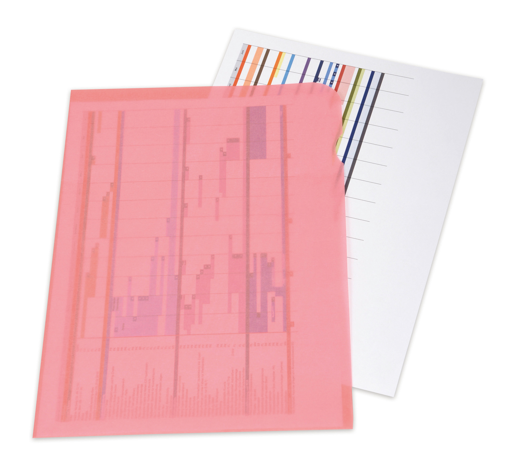 ELCO-73696.94-7611722015147 ELCO Sichtmappe Ordo A4 73696.94 transparent, rot 10 Stück – Hochwertig & günstig bei ShopDeca