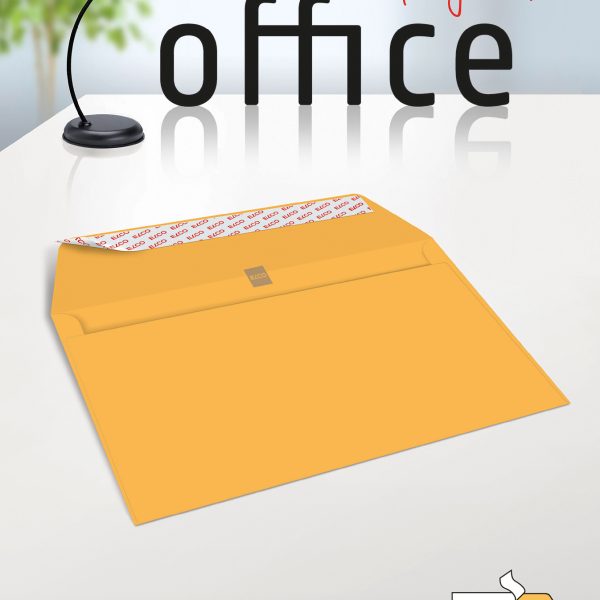 ELCO Couvert Office o/Fenster C4 74478.72 120g, gelb 10 Stück