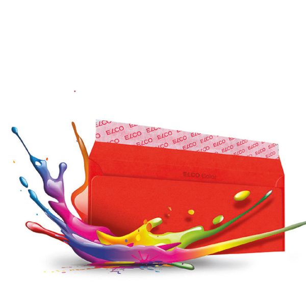 ELCO Couvert Office o/Fenster C5/6 74617.92 100g, rot 25 Stück