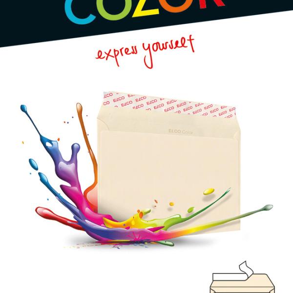 ELCO Couvert Office o/Fenster C6 74634.41 100g, chamois 25 Stück