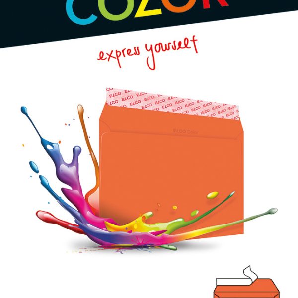 ELCO Couvert Office o/Fenster C6 74634.82 100g, orange 25 Stück