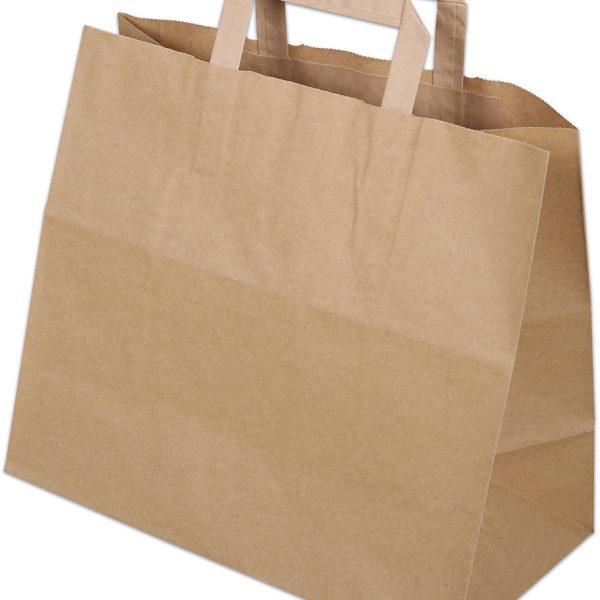 ELCO Tragetasche 320x170x290mm 83202.25 mit Henkel, braun 50 Stück